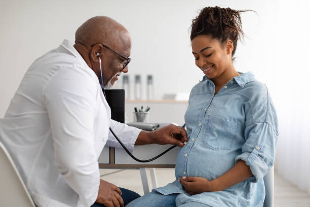 Pregnant Woman and Physicians